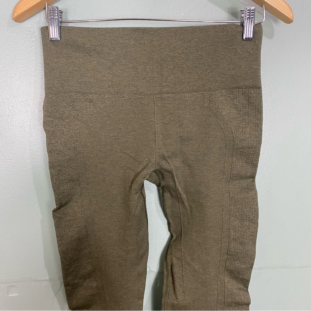 Lululemon‎ Seamless Leggings Green Sz 6 - Picture 6 of 7